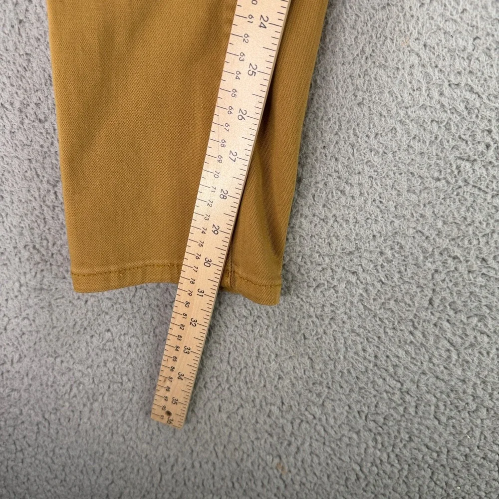 Roark Jeans Mens 30x32 Mustard Yellow HWY 133 Standard Slim Fit Stretch Denim
